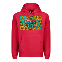Cardinal teacher life skinny metal can holder Premium Hoodie - HRA Design Shop