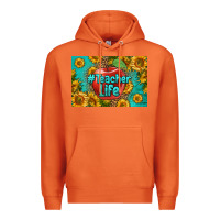 Carrot teacher life skinny metal can holder Premium Hoodie - HRA Design Shop