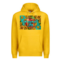Lemon teacher life skinny metal can holder Premium Hoodie - HRA Design Shop
