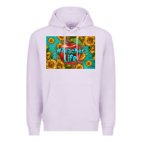 Lilac teacher life skinny metal can holder Premium Hoodie - HRA Design Shop