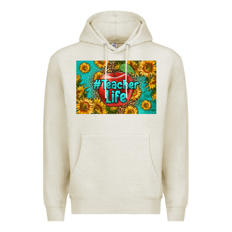 Teacher Life Skinny Metal Can Holder Premium Hoodie by HRA Design Shop | Teevron