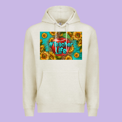 Teacher Life Skinny Metal Can Holder Premium Hoodie Designed By Hra Design Shop