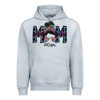 Heather Grey mom autism Urban Hoodie - SublimationCraftShop