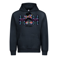 Navy mom autism Urban Hoodie - SublimationCraftShop