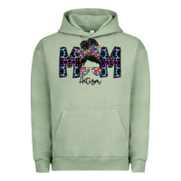 Pigment Oil Green mom autism Urban Hoodie - SublimationCraftShop