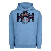 Pigment Pebble Blue mom autism Urban Hoodie - SublimationCraftShop