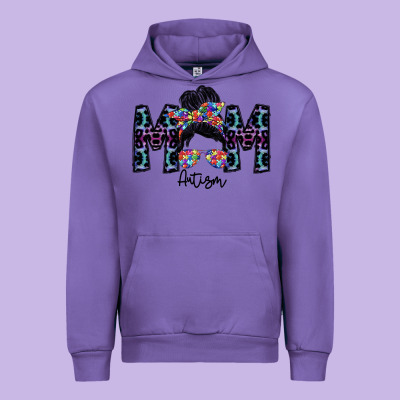 Mom Autism Urban Hoodie Designed By Sublimationcraftshop