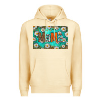 Pina Colada western daisy mama skinny metal can holder Premium Hoodie - HRA Design Shop
