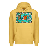 Antique Gold western daisy mama skinny metal can holder Premium Hoodie - HRA Design Shop