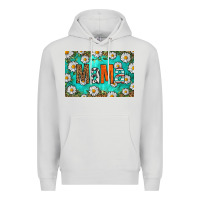 Dove Grey western daisy mama skinny metal can holder Premium Hoodie - HRA Design Shop