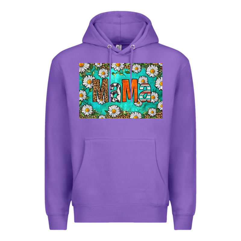 Western Daisy Mama Skinny Metal Can Holder Premium Hoodie by HRA Design Shop | Teevron