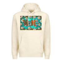 Sandshell western daisy mama skinny metal can holder Premium Hoodie - HRA Design Shop