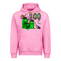 Fuchsia Pink boo drink Urban Hoodie - CowhideDigitalArt