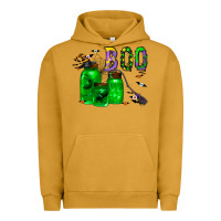Pigment Peanut Butter boo drink Urban Hoodie - CowhideDigitalArt