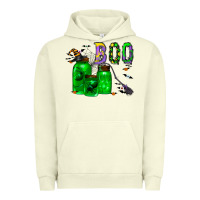 Pigment Pistachio boo drink Urban Hoodie - CowhideDigitalArt
