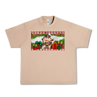 Burro Stocked christmas farm Urban Heavy Tee - Artiststas