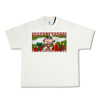Pistachio Stocked christmas farm Urban Heavy Tee - Artiststas
