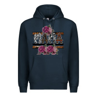 Navy mama Premium Hoodie - SublimationCraftShop