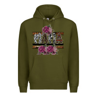 Army Green mama Premium Hoodie - SublimationCraftShop