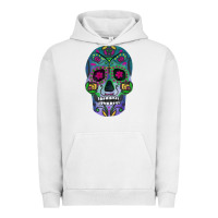 Pigment Lunar Rock sugar skull Urban Hoodie - FaDigitalArtStudio