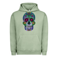Sugar Skull Urban Hoodie | Teevron