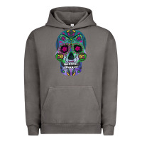 Pigment Tornado sugar skull Urban Hoodie - FaDigitalArtStudio