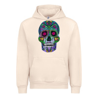 Sandshell sugar skull Urban Hoodie - FaDigitalArtStudio