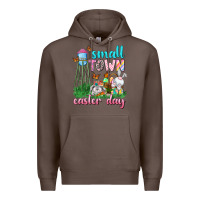Coffee Small Town Easter Day Premium Hoodie - Neo Western