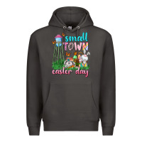 Smoke Small Town Easter Day Premium Hoodie - Neo Western