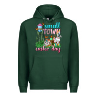 Sports Green Small Town Easter Day Premium Hoodie - Neo Western