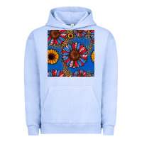 Pigment Grape Ice usa sunflowers seamless pattern Urban Hoodie - HRA Design Shop