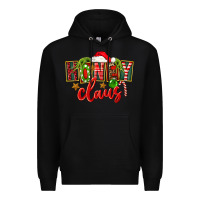 Black christmas honey claus Premium Hoodie - FaDigitalArtStudio