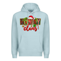 Blue Mist christmas honey claus Premium Hoodie - FaDigitalArtStudio