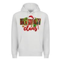 Dove Grey christmas honey claus Premium Hoodie - FaDigitalArtStudio