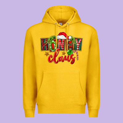 Christmas Honey Claus Premium Hoodie Designed By Fadigitalartstudio