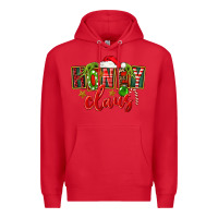 Red christmas honey claus Premium Hoodie - FaDigitalArtStudio