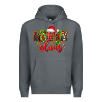 Rock christmas honey claus Premium Hoodie - FaDigitalArtStudio