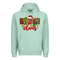 Seafoam christmas honey claus Premium Hoodie - FaDigitalArtStudio