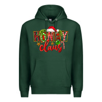 Sports Green christmas honey claus Premium Hoodie - FaDigitalArtStudio