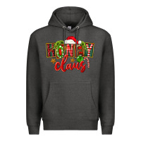 Charcoal Heather christmas honey claus Premium Hoodie - FaDigitalArtStudio