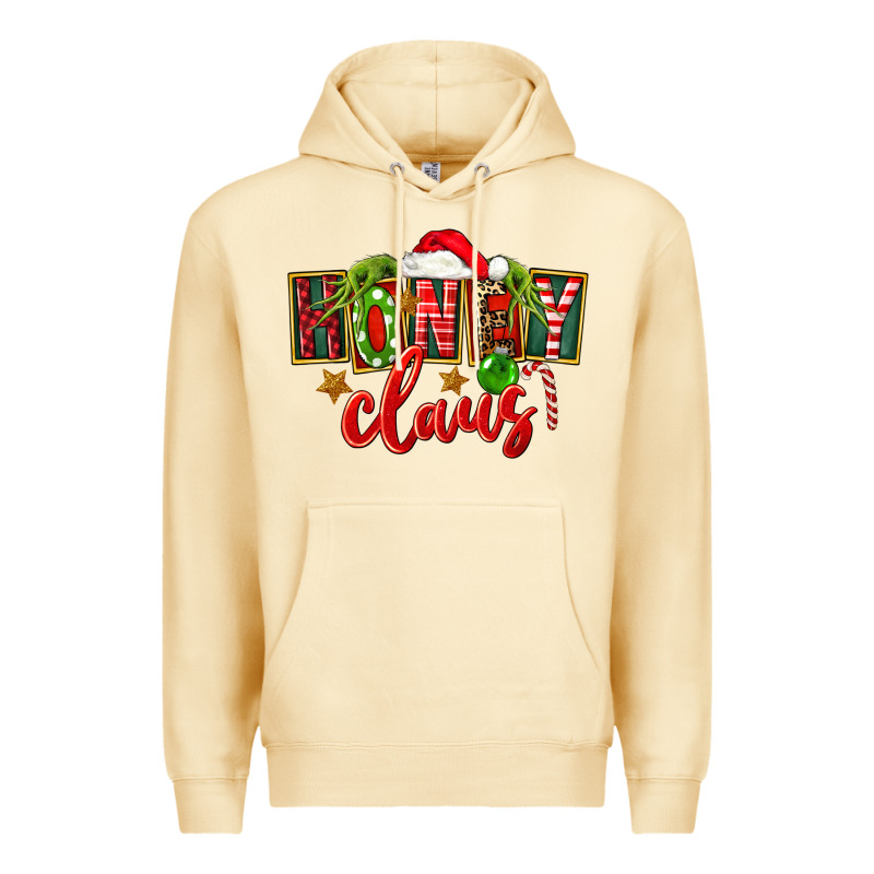 Christmas Honey Claus Premium Hoodie by FaDigitalArtStudio | Teevron