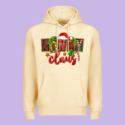 Christmas Honey Claus Premium Hoodie Designed By Fadigitalartstudio