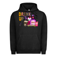 Pigment Black drink up witches Urban Hoodie - CowhideDigitalArt