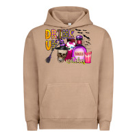 Pigment Burro drink up witches Urban Hoodie - CowhideDigitalArt