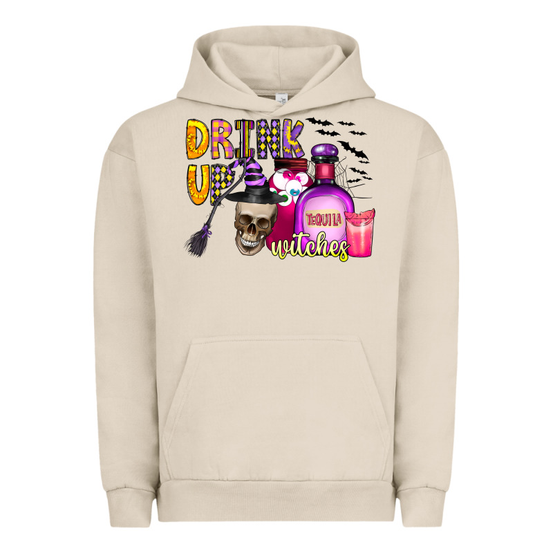 Drink Up Witches Urban Hoodie by CowhideDigitalArt | Teevron