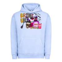 Pigment Grape Ice drink up witches Urban Hoodie - CowhideDigitalArt