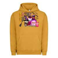Pigment Peanut Butter drink up witches Urban Hoodie - CowhideDigitalArt