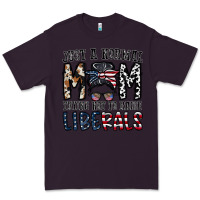 Plum just a regular mom trying not to raise liberals Premium Tee - CowhideDigitalArt