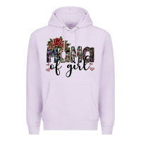 Lilac mama of girl Premium Hoodie - SublimationCraftShop