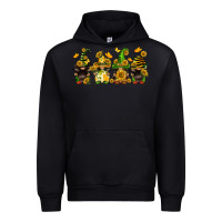 Black sunflower gnomies Urban Hoodie - FaDigitalArtStudio